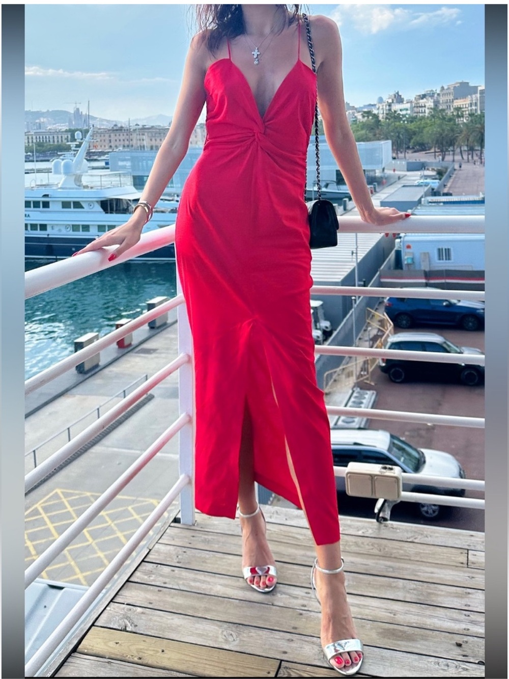 Zara linen dress